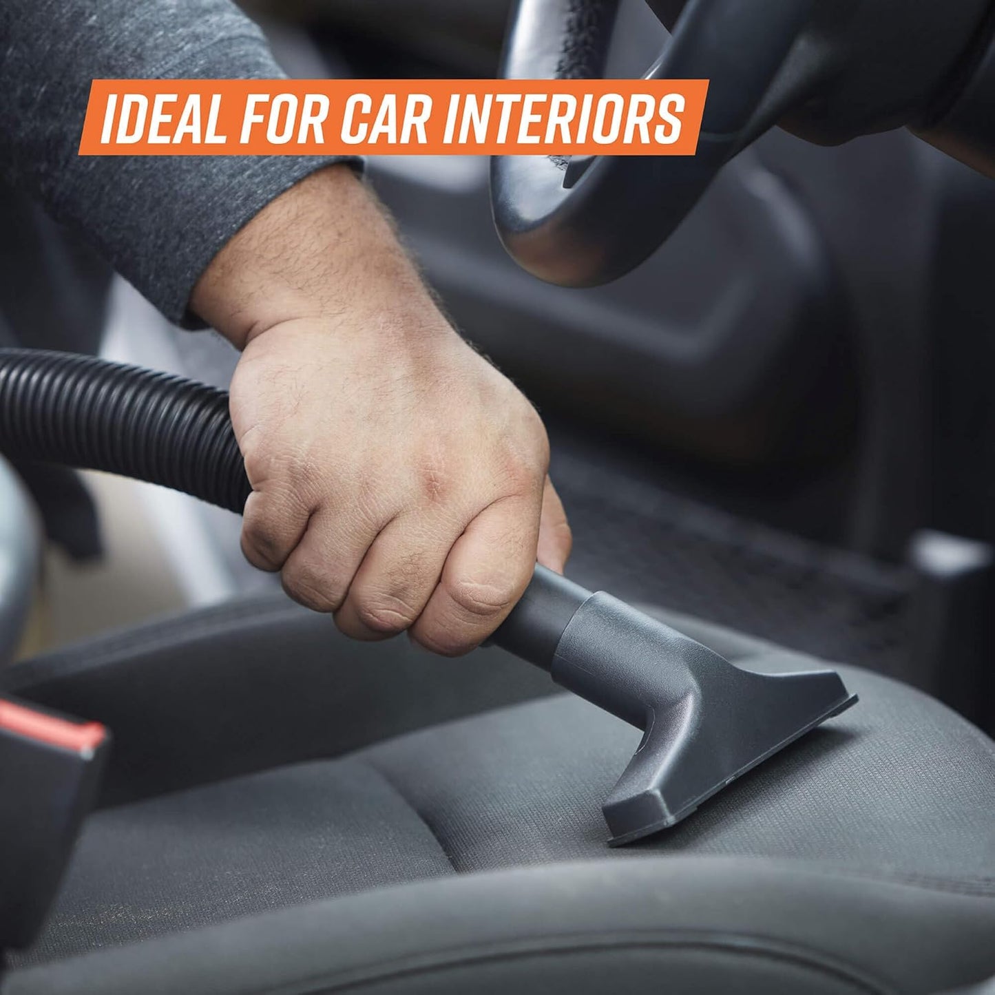 ® AA155 1.5-Gallon 2 Peak HP Portable Wet/Dry Vacuum, Orange