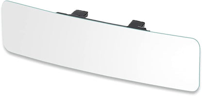 🪞 Frameless Anti-Glare Rearview Mirror – Panoramic Wide Interior View