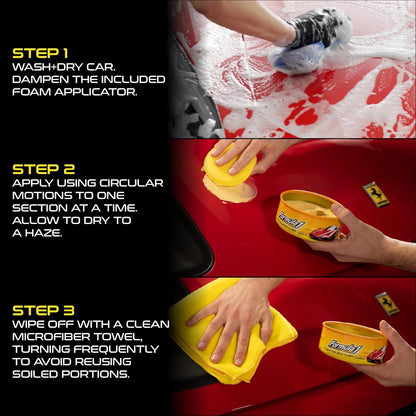 Carnauba Wax Paste – Pro High-Gloss Polish & Paint Protection 🧽🔥