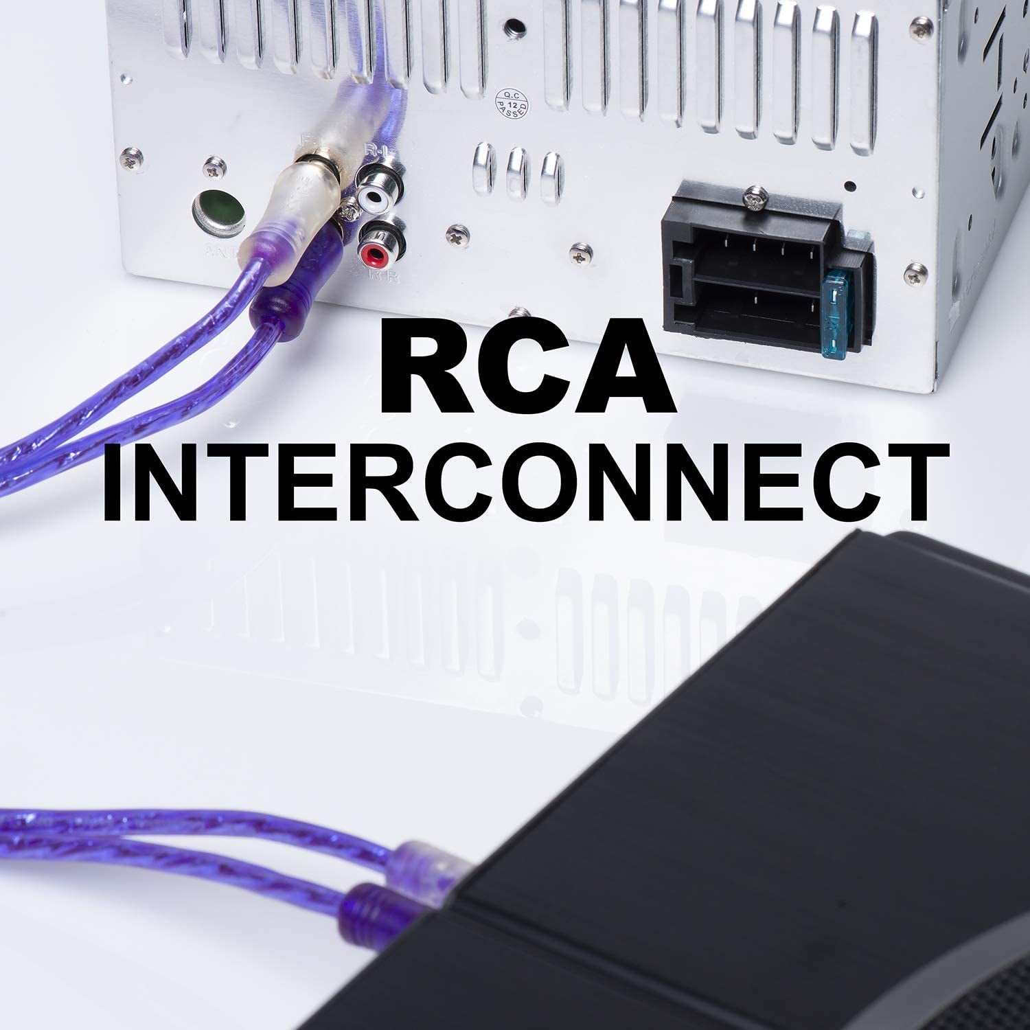 💥 KIT2 8-Gauge Complete Amp Install Kit – Includes Power, Ground, Turn-On & Speaker Wires 🔧🔊