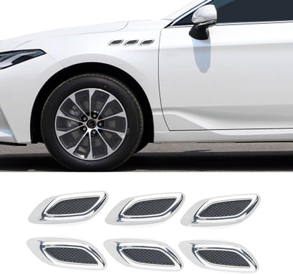 6PCS Fender Air Vent Trim – Universal Carbon Fiber Look 🏎️💨