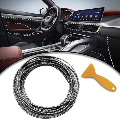 33 Ft Car Interior Trim Strip – Dashboard Edge Decor 💜🚘