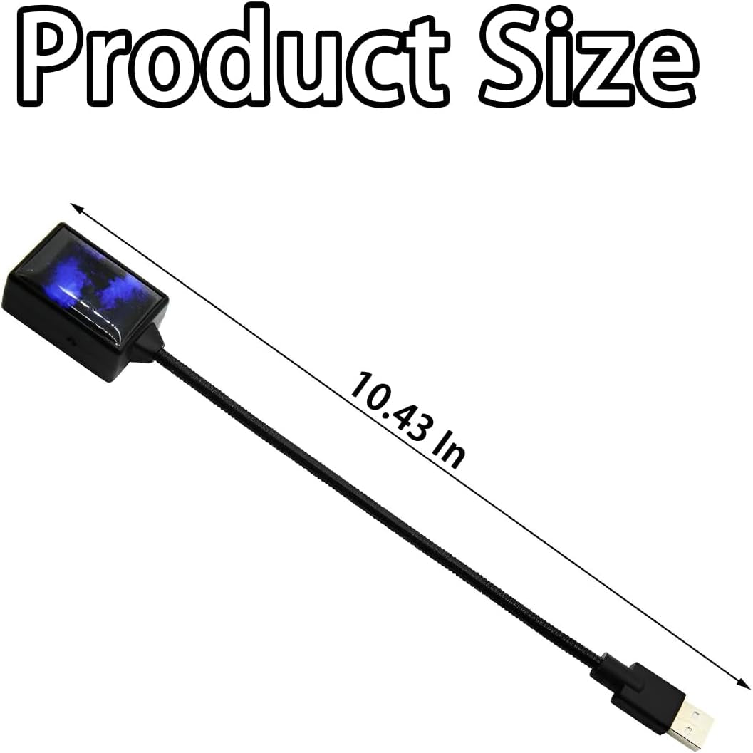 USB Car Roof Light – Sound Activated LED Star Projector 🌌💡