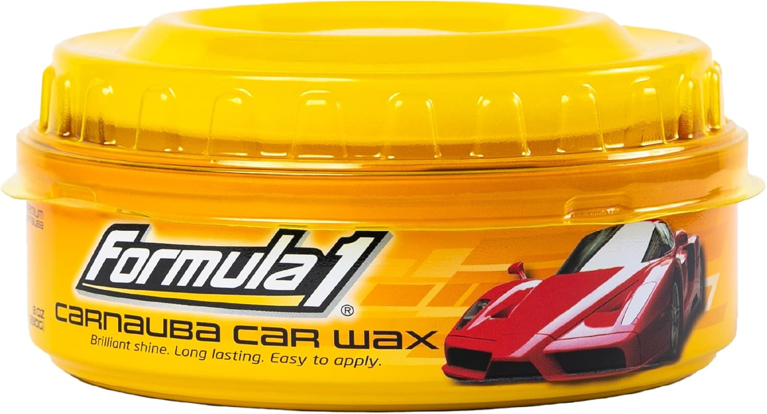 Carnauba Wax Paste – Pro High-Gloss Polish & Paint Protection 🧽🔥