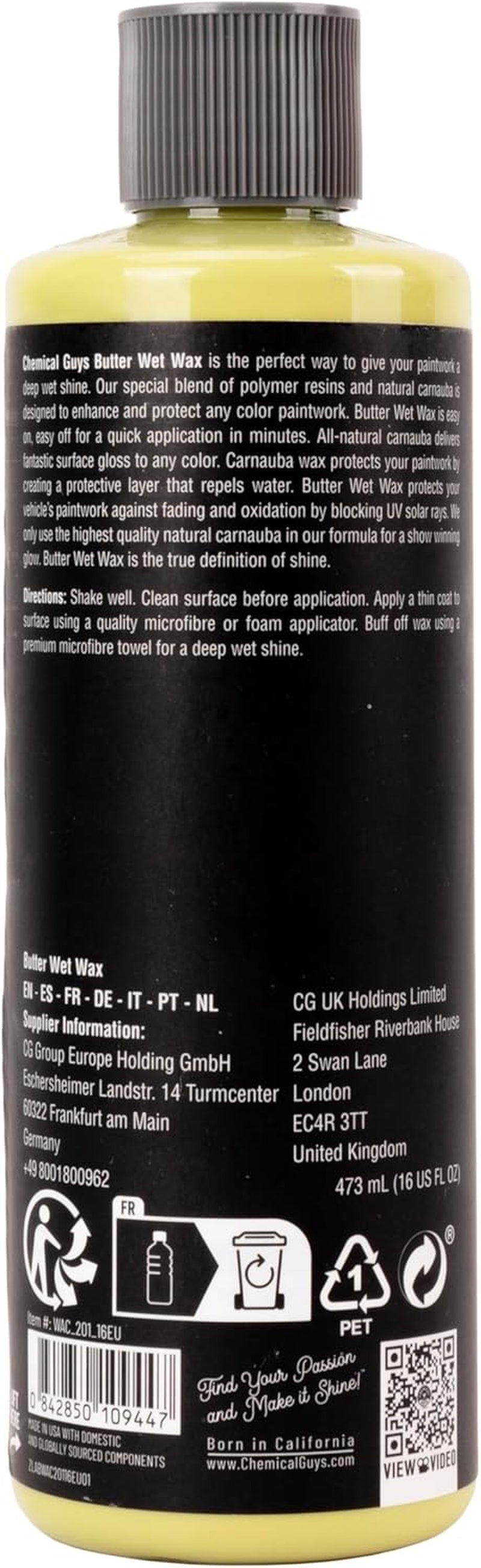 Butter Wet Wax – Easy On/Off Liquid Shine, Banana Scent 🍌🚗