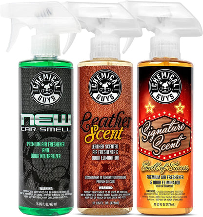 🪶 Leather Scent Air Freshener Spray – Rich Aroma & Odor Eliminator