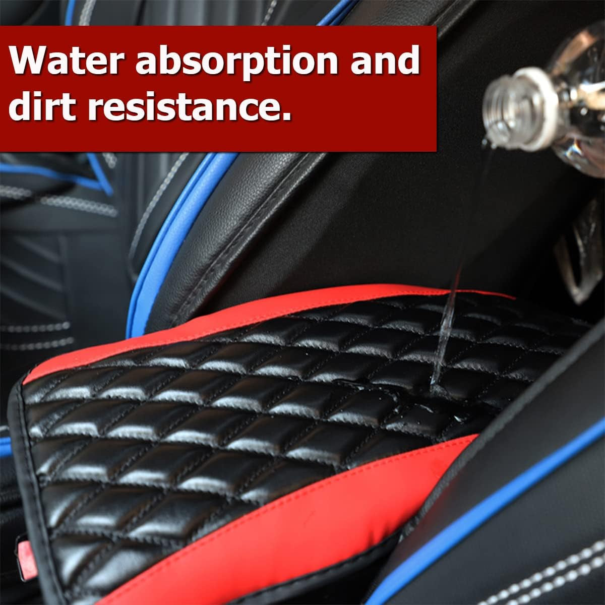 Car Armrest Cushion Pad – Leather Comfort Console Cover 🪑✨