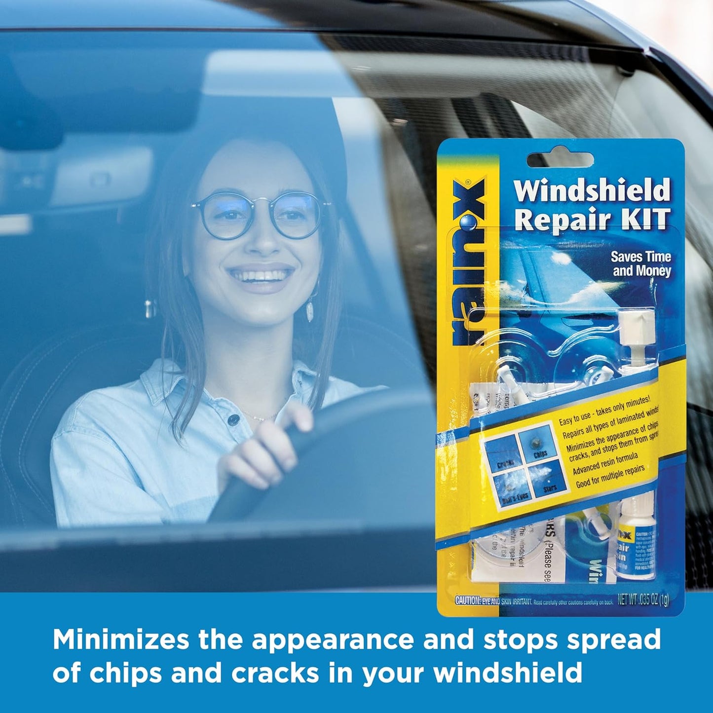 Windshield Repair Kit – Fix Chips & Cracks in Under 10 Minutes 🧩💡