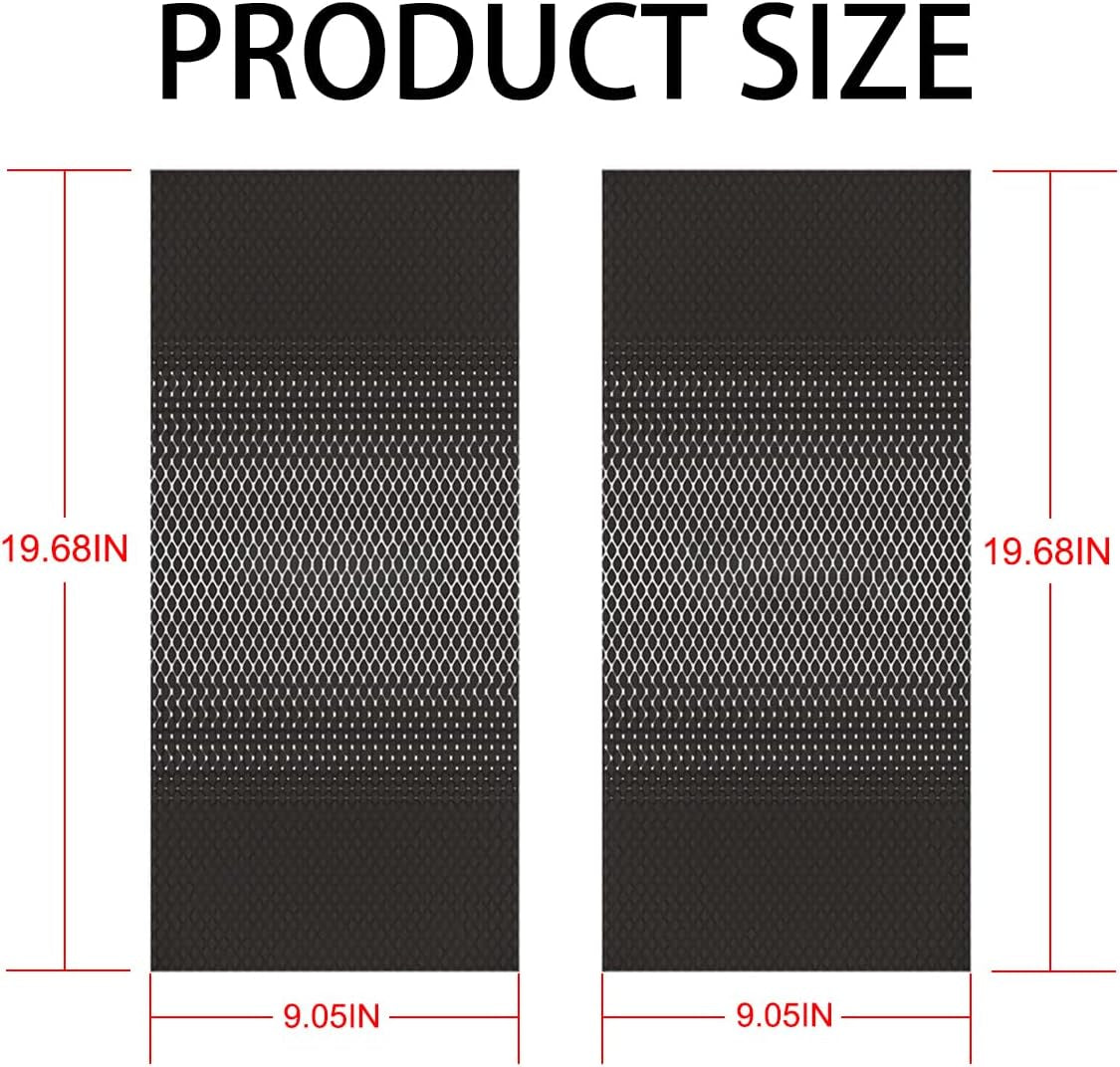 2PCS Carbon Fiber B-Pillar Stickers – Door Scratch Protector 🖤✨