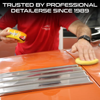 Carnauba Wax Paste – Pro High-Gloss Polish & Paint Protection 🧽🔥