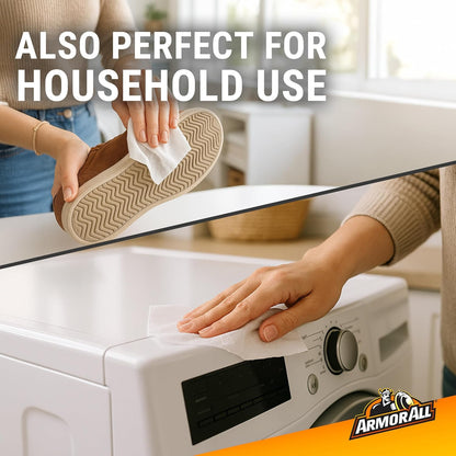 🧽 Car Cleaning Wipes – Interior & Exterior 90 Count Pack