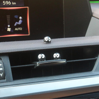 Transform Your Space with 20 Adorable Soot Sprite Car Decor - Perfect Rearview Mirror Accessories for Home, Office & Gifts!