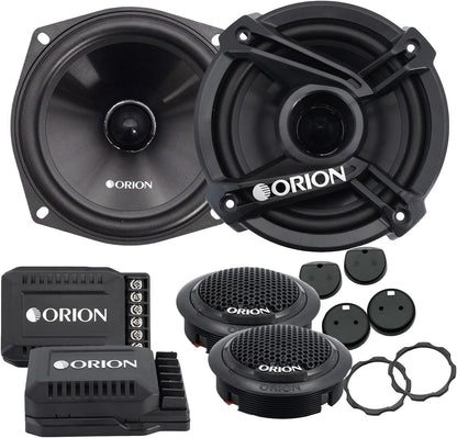 🔊 Cobalt Series CB65C 6.5” 2-Way Audio System – 280W RMS, Silk Dome Tweeters, Full-Range Clarity 🎵🔥