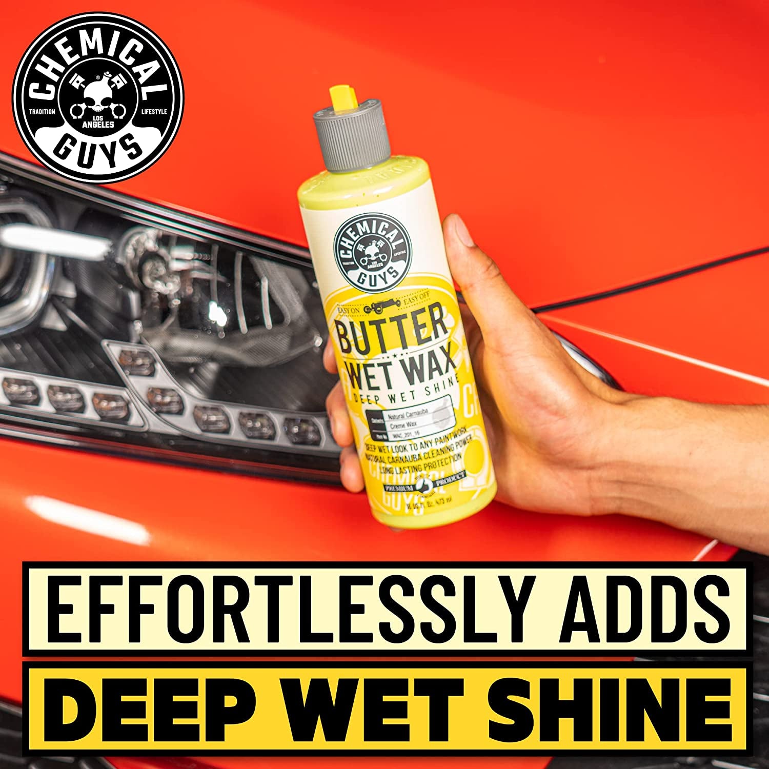 Butter Wet Wax – Easy On/Off Liquid Shine, Banana Scent 🍌🚗