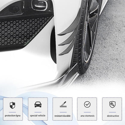 6PCS Universal Car Bumper Canards – Front Lip Splitter Kit 🏎️💨