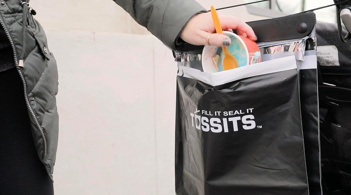 Eco-Friendly Disposable Car Trash Bags – Leakproof & Odorless Hanging Garbage Bags for All Vehicles – 7 Pack