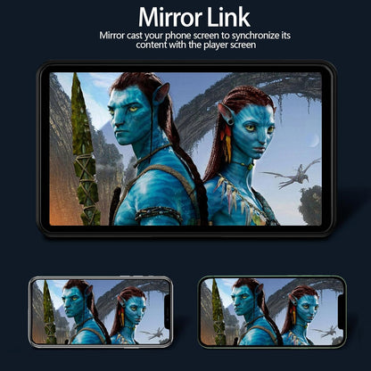 Wireless Car Stereo Compatible with Apple Carplay and Android Auto,7" HD Portable Bluetooth Carplay Touch Screen for Car,With Backup Camera Car Play for All Cars