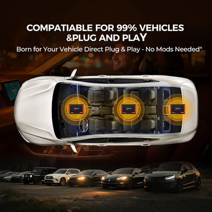 💪 2026 4-Channel Car Amplifier – 6800W Max Power Beast, Class AB Audio Performance 🔥🔊