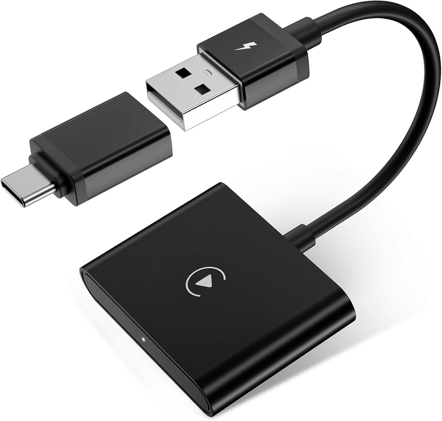 📡 Wireless CarPlay Adapter – 2025 Fast Plug & Play Upgrade for iPhone & Android Auto ⚡📲