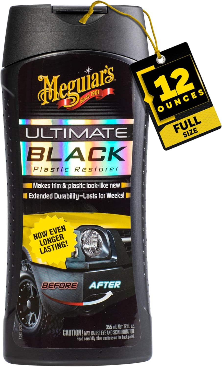 Ultimate Black Plastic Restorer – Revive Faded Trim & Vinyl (12 Oz)