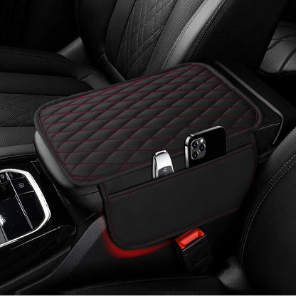 Car Center Console Cover – Microfiber Leather Armrest Protector 🧼🚙