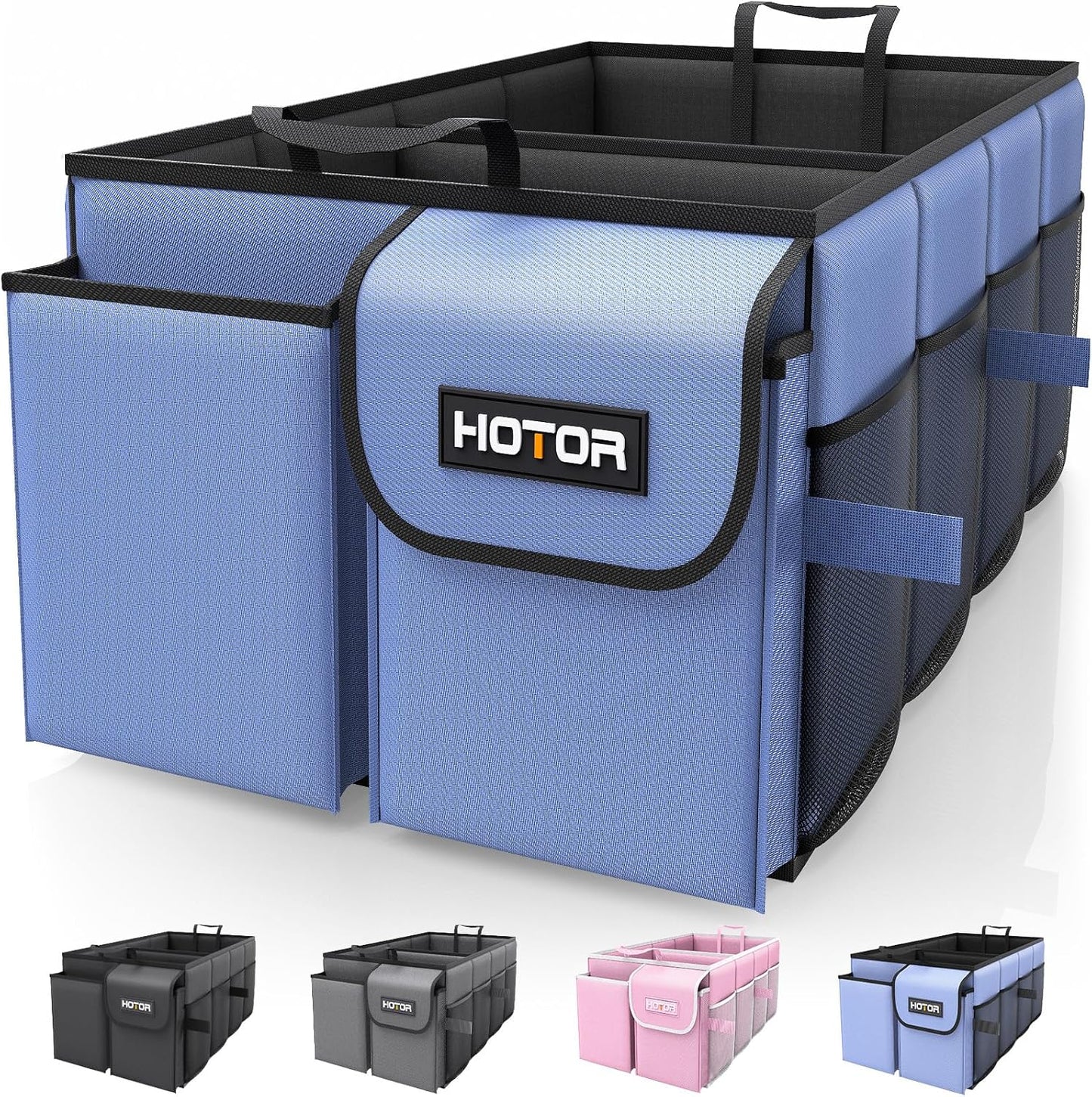 🧳 Foldable Trunk Organizer – Sturdy Car Storage Box for SUVs & Sedans