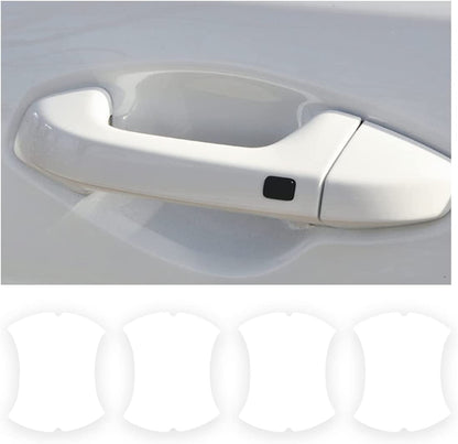 4PCS Carbon Fiber Car Door Handle Protector – Anti-Scratch Film 🏁✨