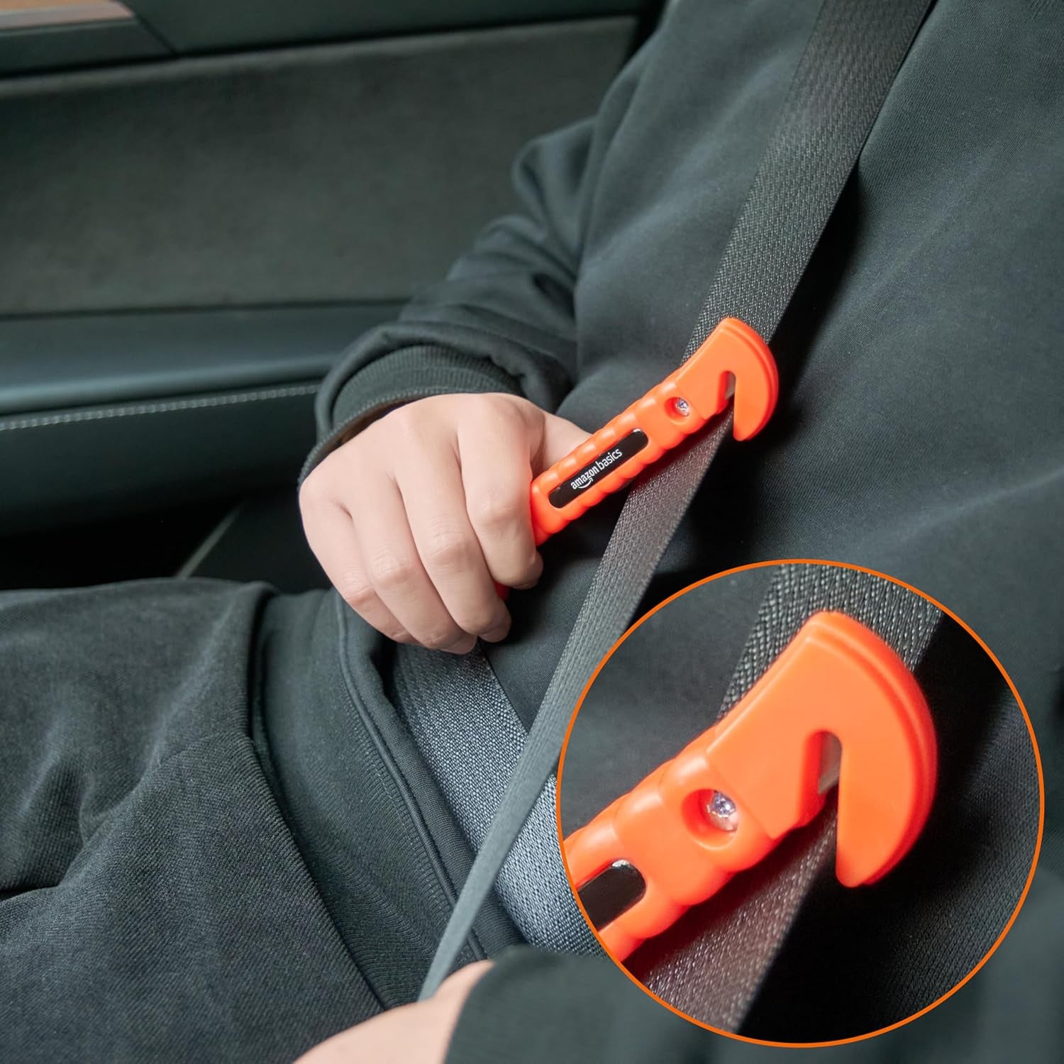 Emergency Car Escape Tool – 2-Pack Seatbelt Cutter & Window Breaker