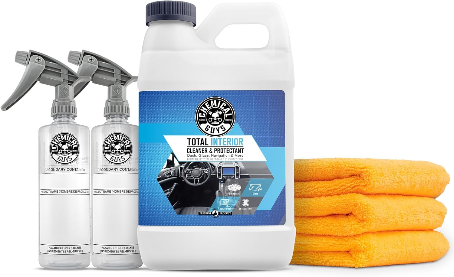 Total Interior Cleaner – Cleans & Protects Leather, Vinyl, Plastic ✨🧴