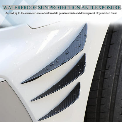 6PCS Universal Car Bumper Canards – Front Lip Splitter Kit 🏎️💨