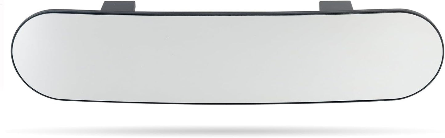 👶 15” Rear View Mirror with Baby Mirror – Panoramic Blind Spot Extender