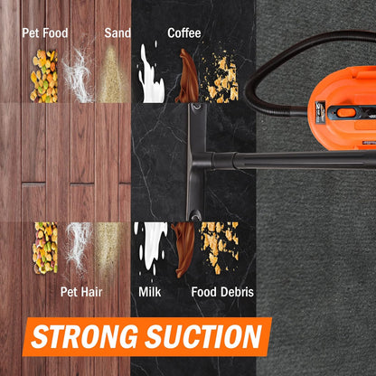 💧 AA255 Wet/Dry Utility Vac – 2.5 Gallon, 120V Heavy-Duty Shop Vac for Car & Garage Cleaning 💪🧼