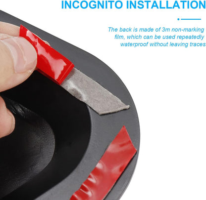 2PCS Car Hood Air Vents – Universal Bonnet Intake Trim Scoop Cover 🌀🚗