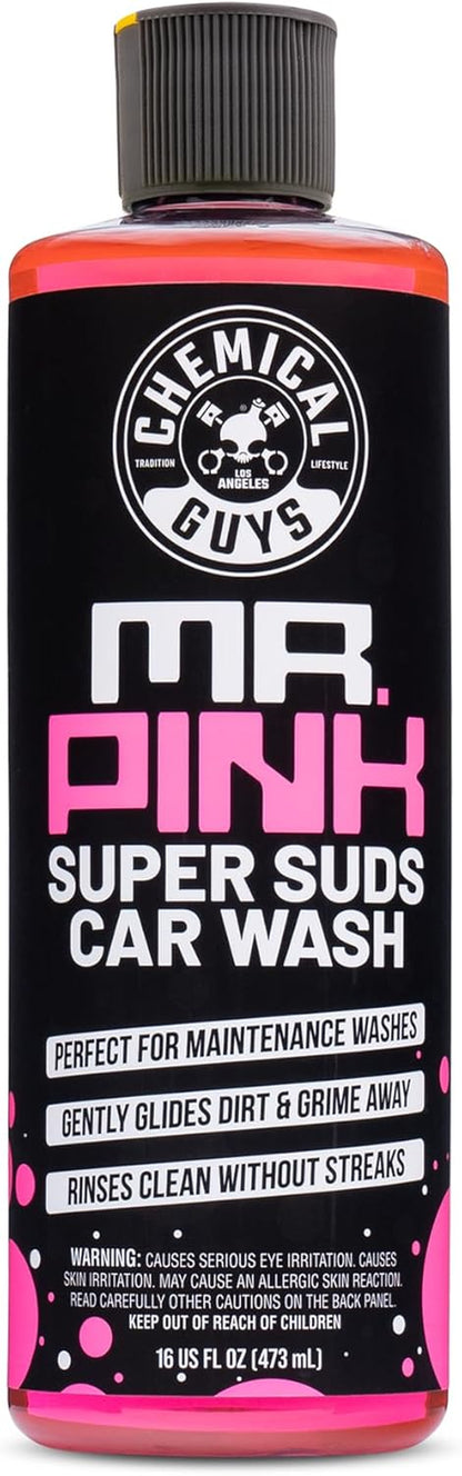 Mr. Pink Car Wash Soap – 64 Oz Super Suds Shampoo
