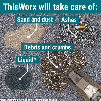 🚘 High-Power Car Vacuum – Handheld 12V Cleaner with 3 Attachments, 16 Ft Cord & Carry Bag 🌀✨