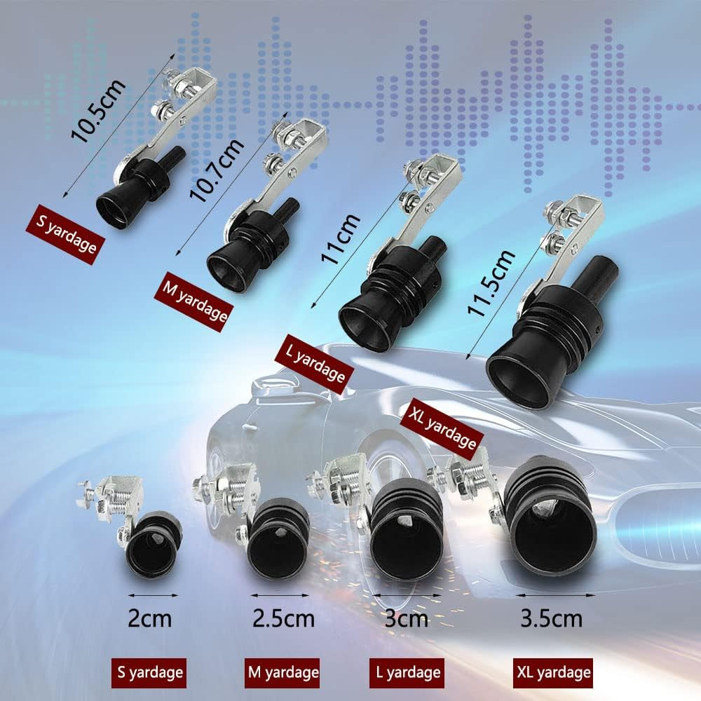 Universal Turbo Whistle – Aluminum Exhaust Sound Simulator 🌀🚗