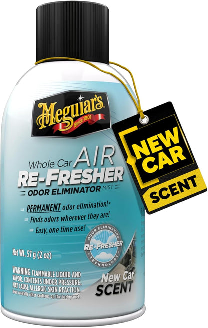 💨 G16402 Whole Car Odor Eliminator – New Car Scent, 2 Fl Oz
