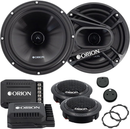 🔊 Cobalt Series CB65C 6.5” 2-Way Audio System – 280W RMS, Silk Dome Tweeters, Full-Range Clarity 🎵🔥